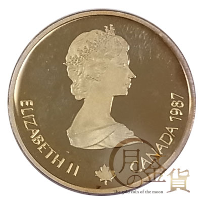 カルガリー五輪1988年記念金貨 100ドル金貨｜コイン買取専門 月の金貨