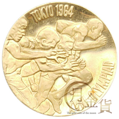 1964 TOKYO 東京オリンピック記念メダルセット1000円硬貨K18メダル-